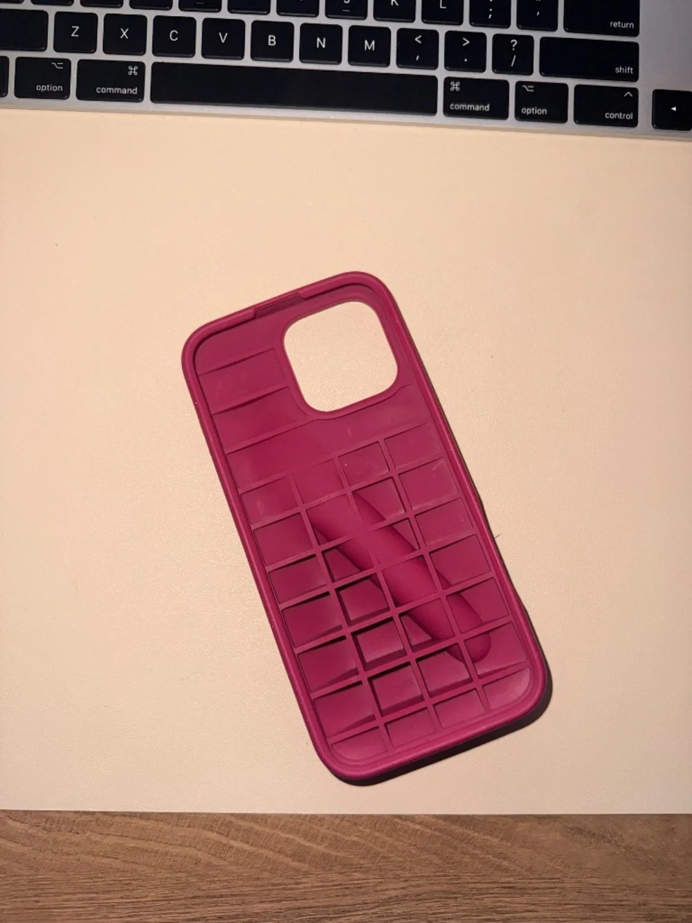 Rhode Silicone Phone Case | Vibrant Magenta | iPhone 16 Pro Max